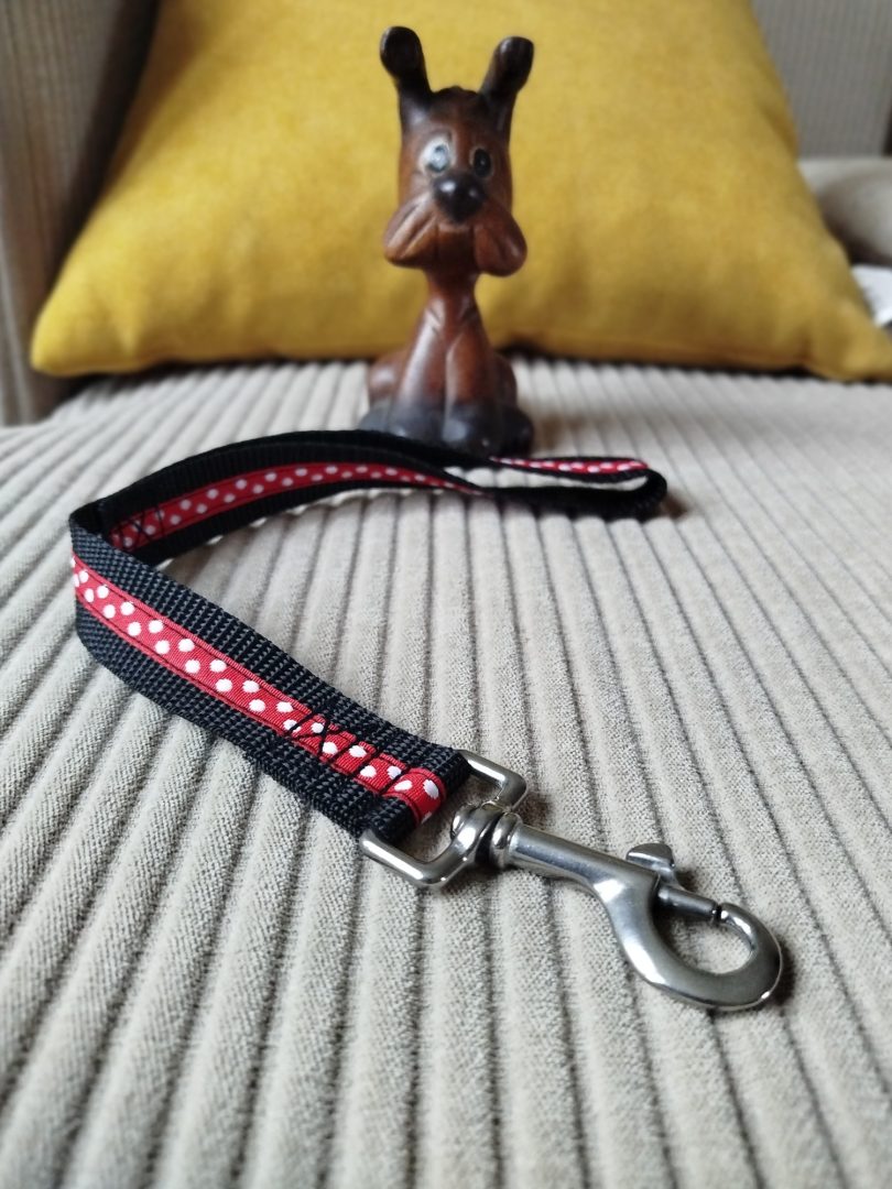 oncille laisse courte poids rouge